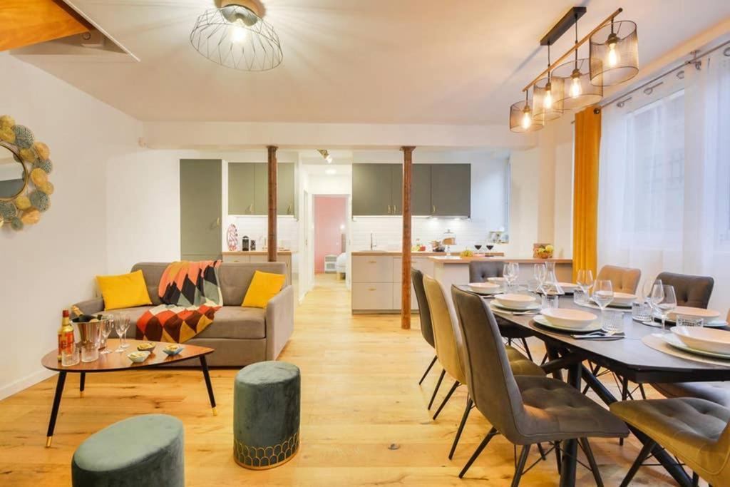 Luxueux Duplex 6 - 8Pers - Full Equipped - Republique Apartman Párizs Kültér fotó